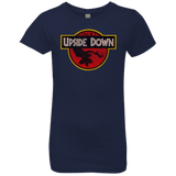 T-Shirts Midnight Navy / YXS Upside Down Girls Premium T-Shirt