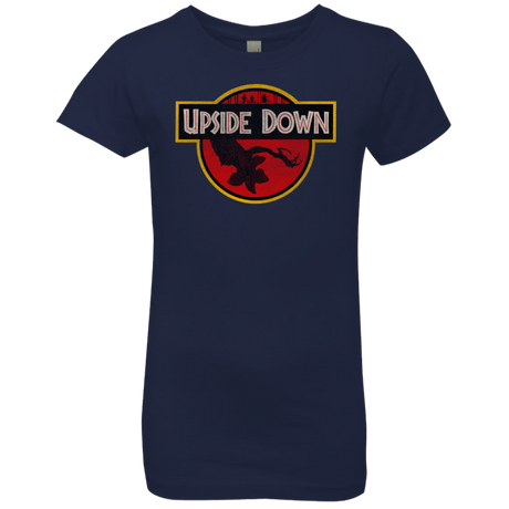 T-Shirts Midnight Navy / YXS Upside Down Girls Premium T-Shirt