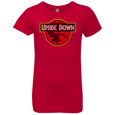 T-Shirts Red / YXS Upside Down Girls Premium T-Shirt