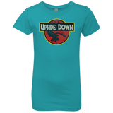 T-Shirts Tahiti Blue / YXS Upside Down Girls Premium T-Shirt
