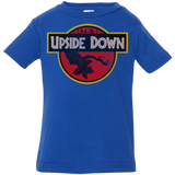 T-Shirts Royal / 6 Months Upside Down Infant Premium T-Shirt
