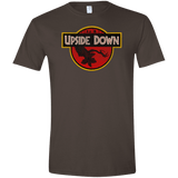 T-Shirts Dark Chocolate / S Upside Down Men's Semi-Fitted Softstyle