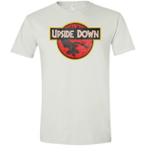 T-Shirts White / X-Small Upside Down Men's Semi-Fitted Softstyle