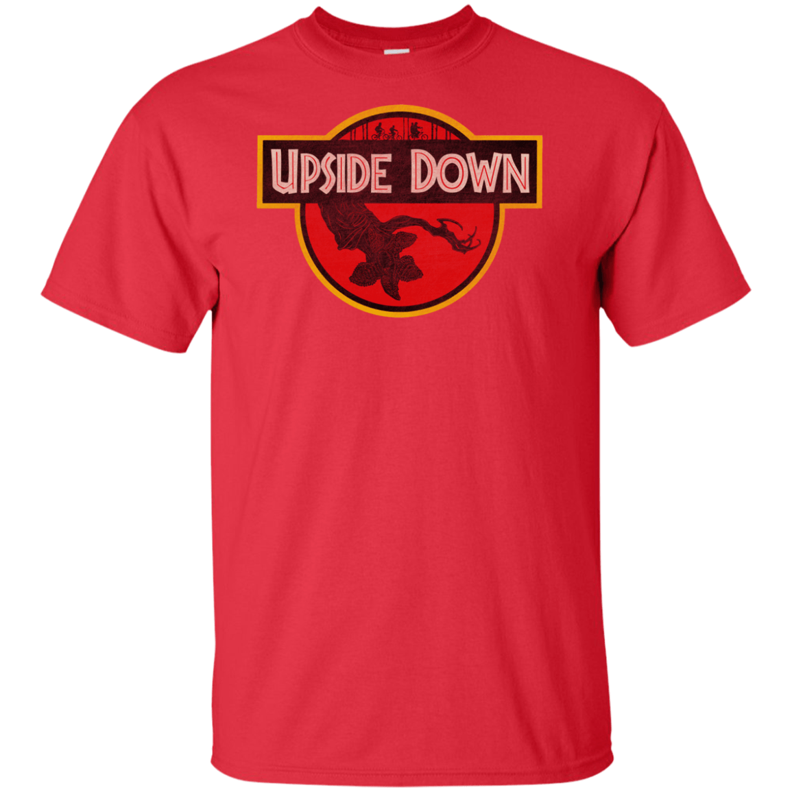 T-Shirts Red / XLT Upside Down Tall T-Shirt