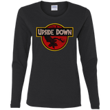 T-Shirts Black / S Upside Down Women's Long Sleeve T-Shirt