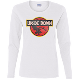 T-Shirts White / S Upside Down Women's Long Sleeve T-Shirt