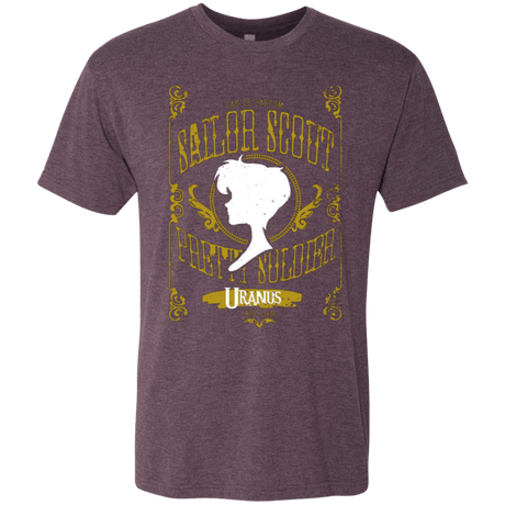 T-Shirts Vintage Purple / Small Uranus Men's Triblend T-Shirt