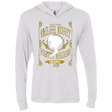 T-Shirts Heather White / X-Small Uranus Triblend Long Sleeve Hoodie Tee