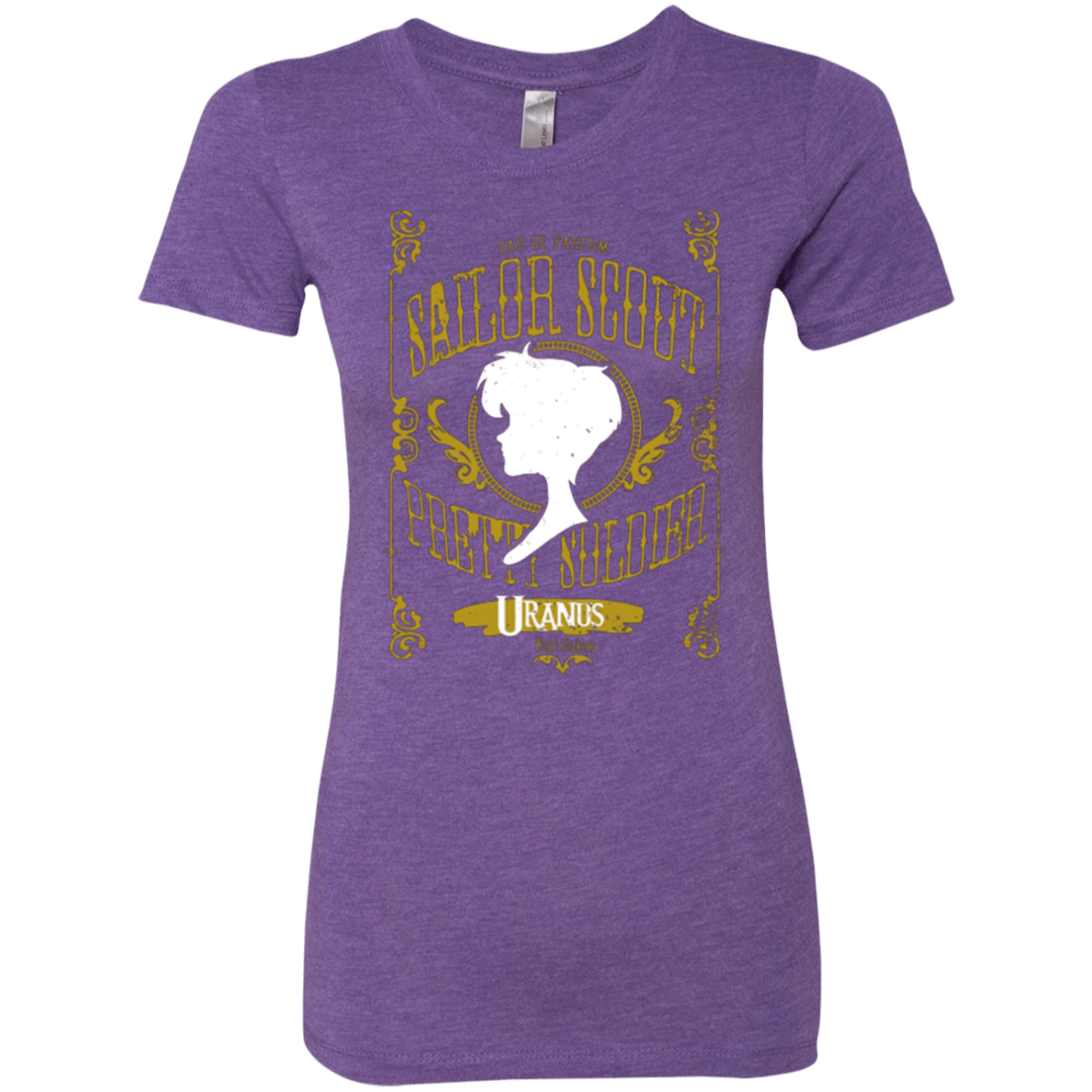 T-Shirts Purple Rush / Small Uranus Women's Triblend T-Shirt