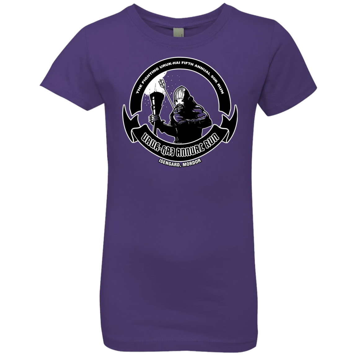 T-Shirts Purple Rush / YXS Uruk Hai Annual Run Girls Premium T-Shirt