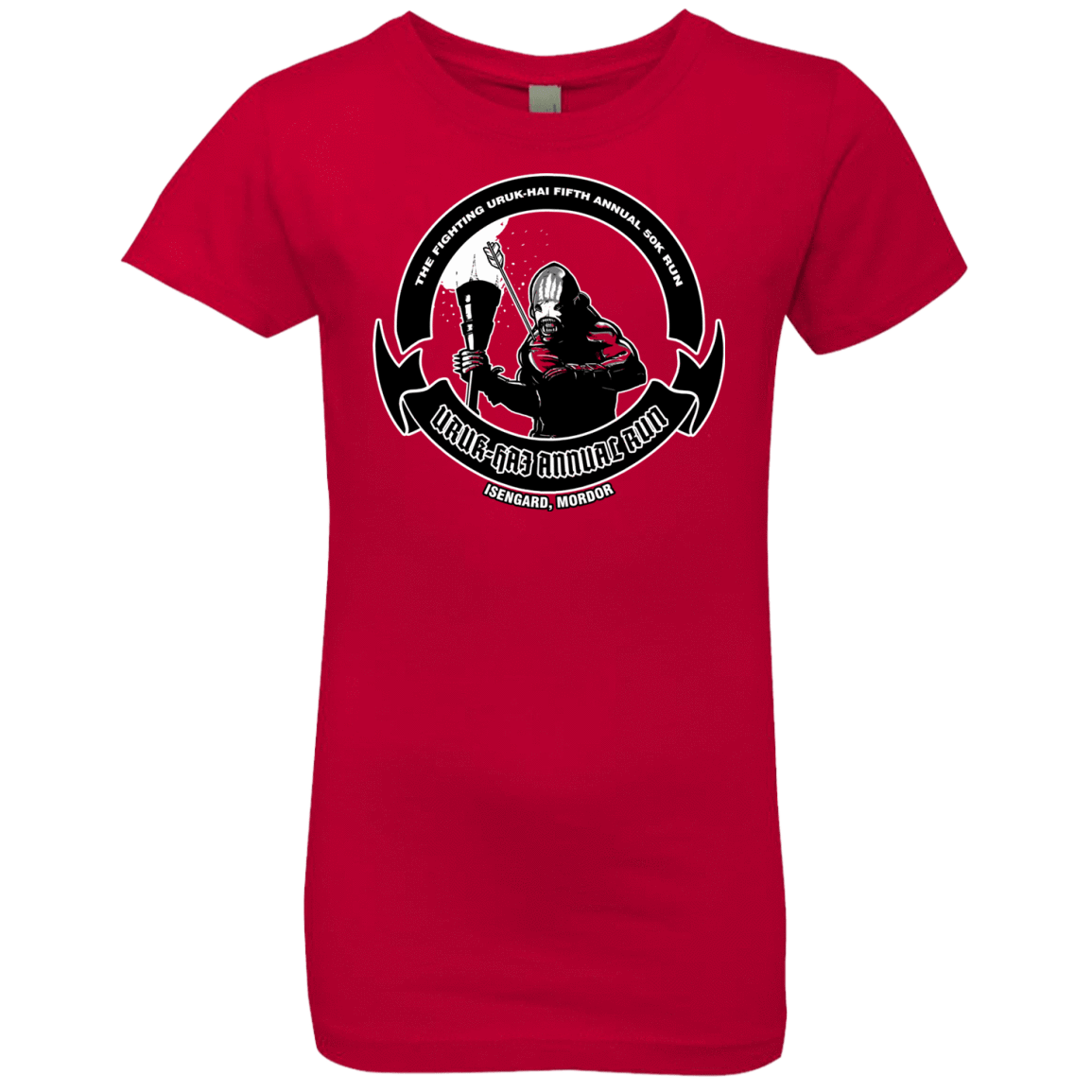 T-Shirts Red / YXS Uruk Hai Annual Run Girls Premium T-Shirt