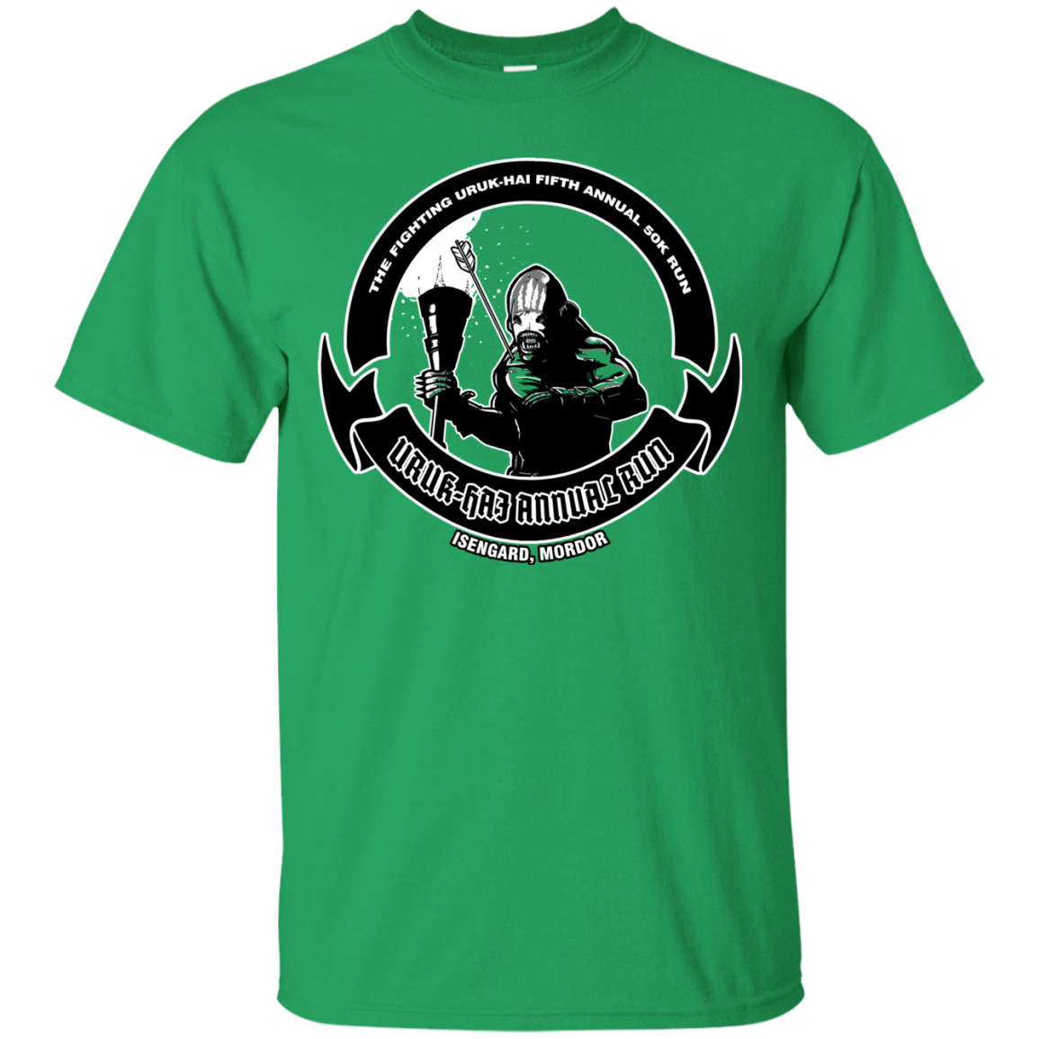T-Shirts Irish Green / S Uruk Hai Annual Run T-Shirt
