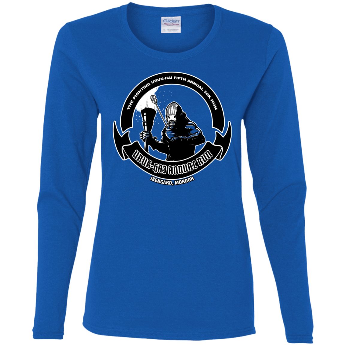 T-Shirts Royal / S Uruk Hai Annual Run Women's Long Sleeve T-Shirt