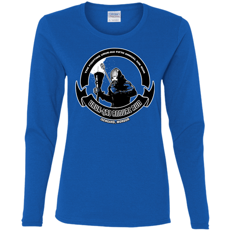 T-Shirts Royal / S Uruk Hai Annual Run Women's Long Sleeve T-Shirt