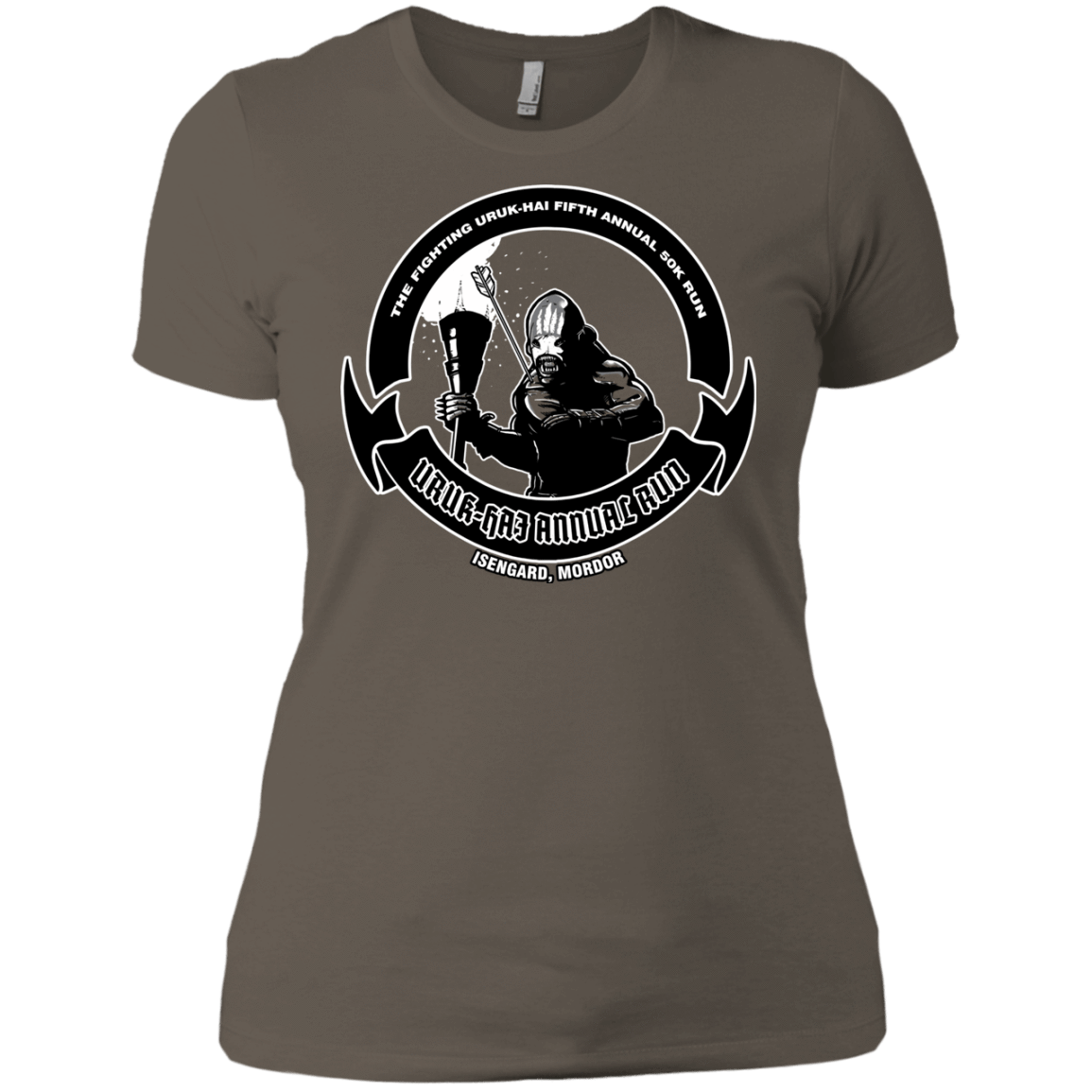 T-Shirts Warm Grey / X-Small Uruk Hai Annual Run Women's Premium T-Shirt