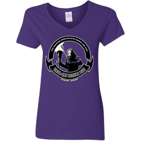 T-Shirts Purple / S Uruk Hai Annual Run Women's V-Neck T-Shirt