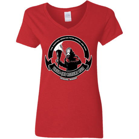 T-Shirts Red / S Uruk Hai Annual Run Women's V-Neck T-Shirt