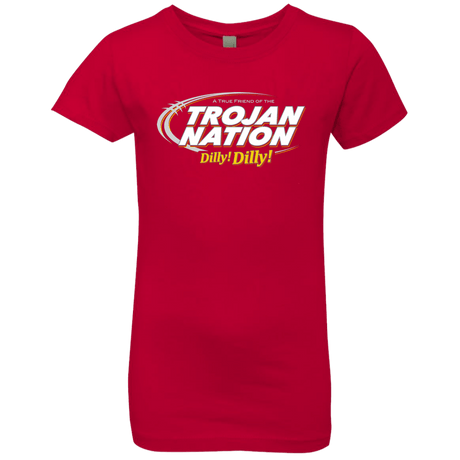 T-Shirts Red / YXS USC Dilly Dilly Girls Premium T-Shirt