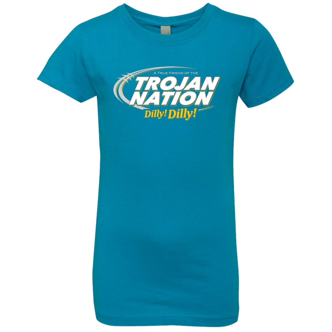 T-Shirts Turquoise / YXS USC Dilly Dilly Girls Premium T-Shirt