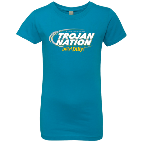 T-Shirts Turquoise / YXS USC Dilly Dilly Girls Premium T-Shirt
