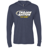 T-Shirts Vintage Navy / X-Small USC Dilly Dilly Triblend Long Sleeve Hoodie Tee