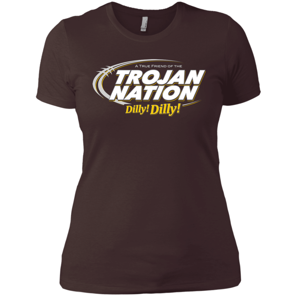 T-Shirts Dark Chocolate / X-Small USC Dilly Dilly Women's Premium T-Shirt