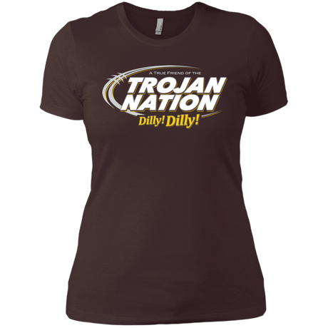 T-Shirts Dark Chocolate / X-Small USC Dilly Dilly Women's Premium T-Shirt