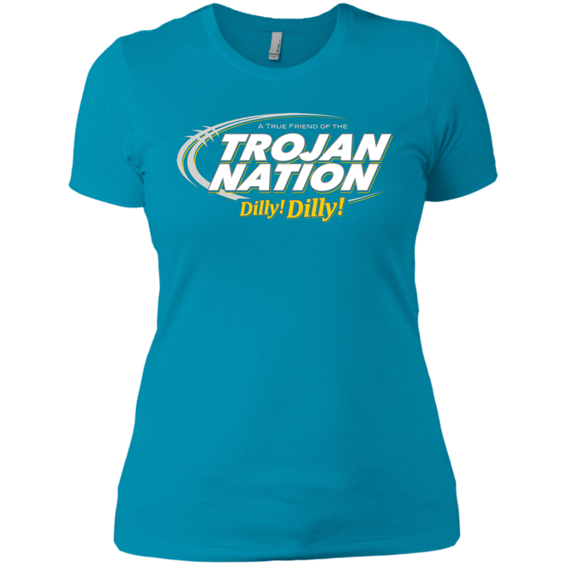 T-Shirts Turquoise / X-Small USC Dilly Dilly Women's Premium T-Shirt
