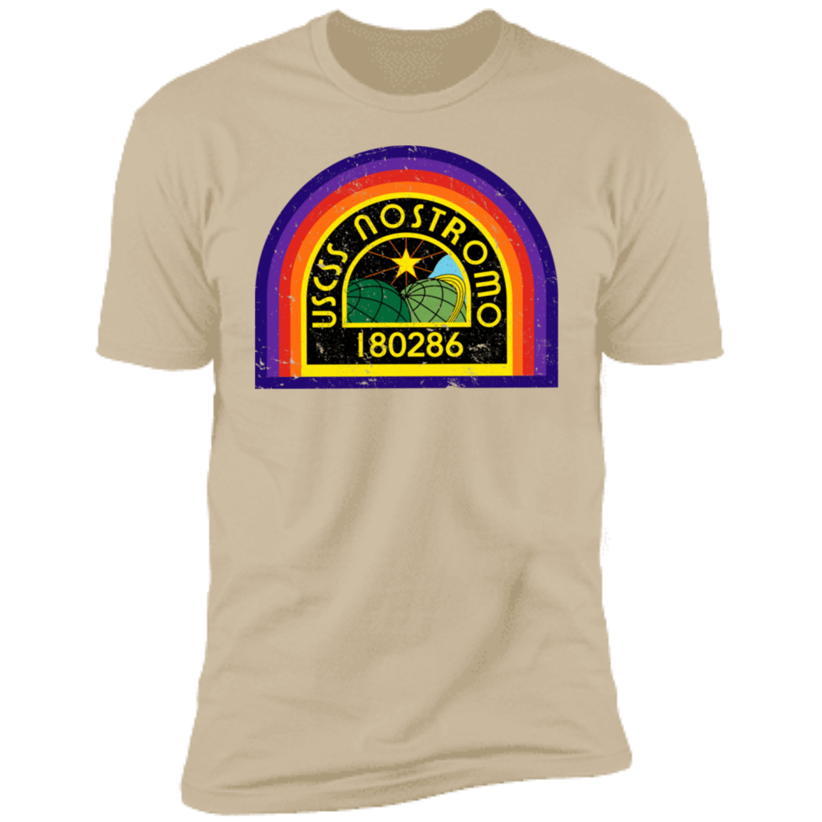 T-Shirts Sand / S USCSS Nostromo Men's Premium T-Shirt