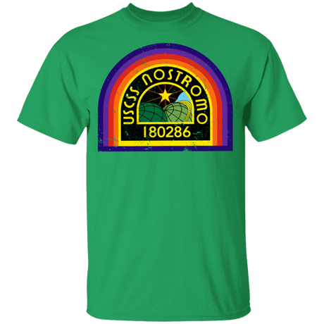 T-Shirts Irish Green / YXS USCSS Nostromo Youth T-Shirt