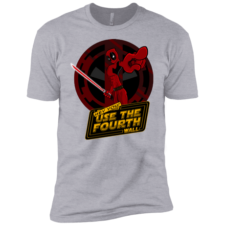 T-Shirts Heather Grey / YXS Use The Fourth Wall Boys Premium T-Shirt