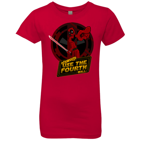 T-Shirts Red / YXS Use The Fourth Wall Girls Premium T-Shirt