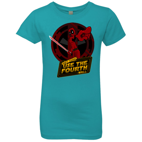 T-Shirts Tahiti Blue / YXS Use The Fourth Wall Girls Premium T-Shirt