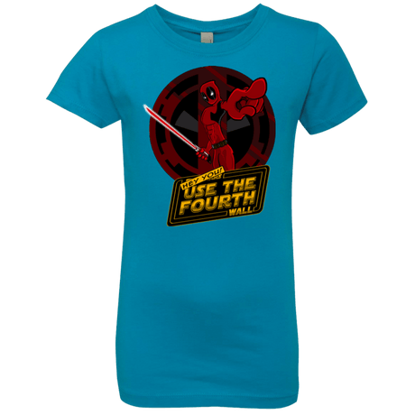 T-Shirts Turquoise / YXS Use The Fourth Wall Girls Premium T-Shirt