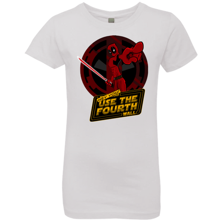 T-Shirts White / YXS Use The Fourth Wall Girls Premium T-Shirt