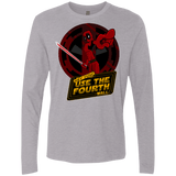 T-Shirts Heather Grey / Small Use The Fourth Wall Men's Premium Long Sleeve