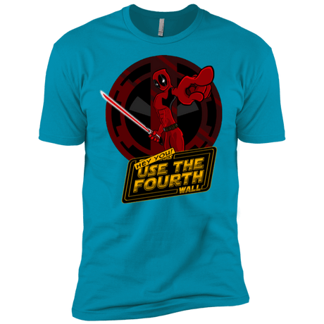 T-Shirts Turquoise / X-Small Use The Fourth Wall Men's Premium T-Shirt