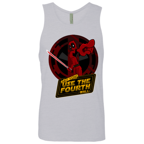T-Shirts Heather Grey / Small Use The Fourth Wall Men's Premium Tank Top