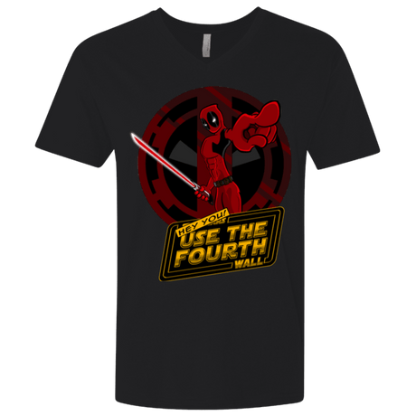 T-Shirts Black / X-Small Use The Fourth Wall Men's Premium V-Neck