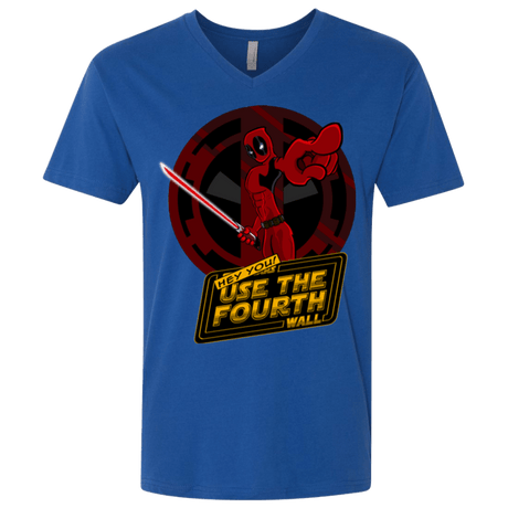 T-Shirts Royal / X-Small Use The Fourth Wall Men's Premium V-Neck