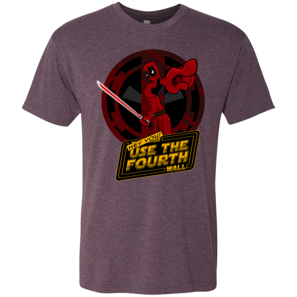 T-Shirts Vintage Purple / Small Use The Fourth Wall Men's Triblend T-Shirt