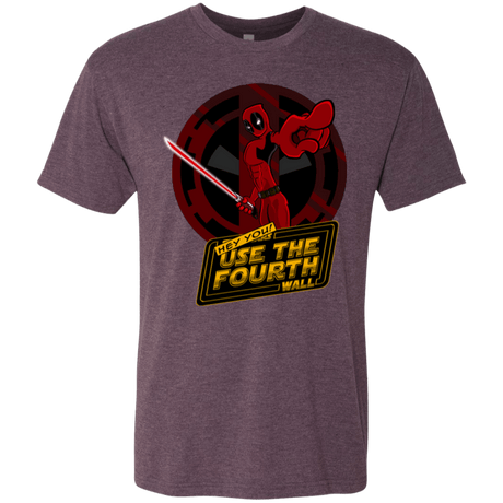 T-Shirts Vintage Purple / Small Use The Fourth Wall Men's Triblend T-Shirt