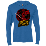 T-Shirts Vintage Royal / X-Small Use The Fourth Wall Triblend Long Sleeve Hoodie Tee