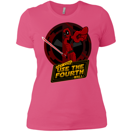 T-Shirts Hot Pink / X-Small Use The Fourth Wall Women's Premium T-Shirt