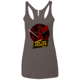 T-Shirts Macchiato / X-Small Use The Fourth Wall Women's Triblend Racerback Tank