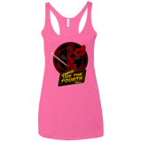 T-Shirts Vintage Pink / X-Small Use The Fourth Wall Women's Triblend Racerback Tank