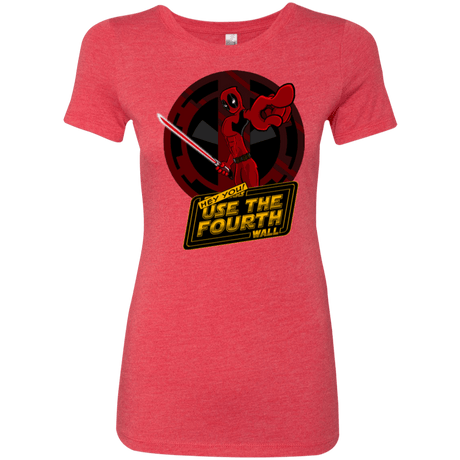 T-Shirts Vintage Red / Small Use The Fourth Wall Women's Triblend T-Shirt