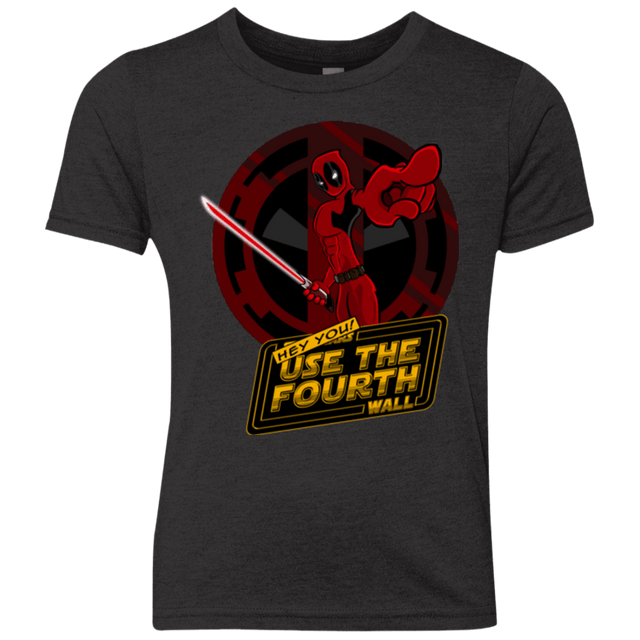 T-Shirts Vintage Black / YXS Use The Fourth Wall Youth Triblend T-Shirt