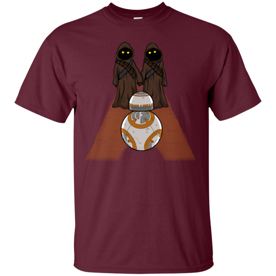 T-Shirts Maroon / S Utini Shining T-Shirt