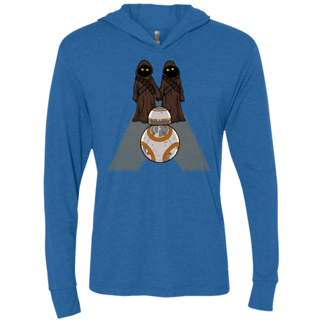 T-Shirts Vintage Royal / X-Small Utini Shining Triblend Long Sleeve Hoodie Tee